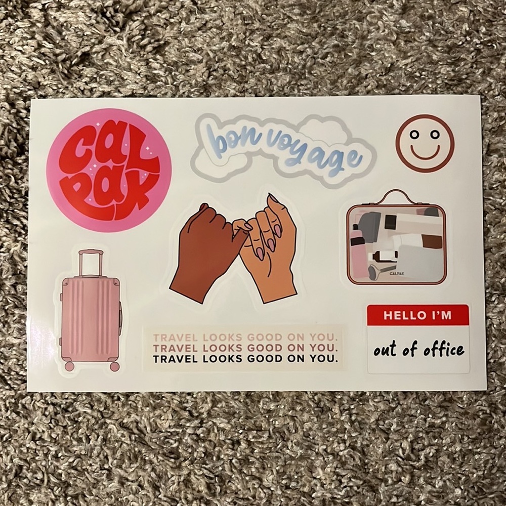 Calpak stickers